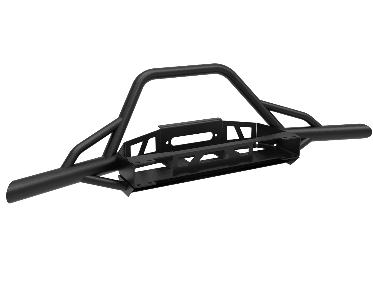 Land Rover Defender 90/110 Pipe Front Bumper | 3 & 5mm Mild Steel | Advanced 4x4