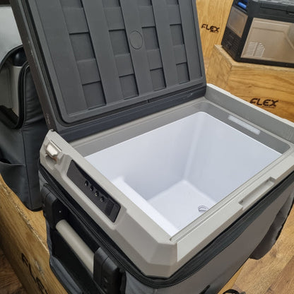 Flex Adventures FS40 40L Portable Fridge Freezer | Single Zone | Bluetooth App | 12V/24V/240V