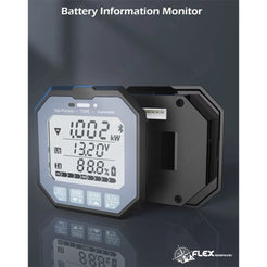 Flex Adventures Battery Monitor | High-Precision 12V/24V Digital Coulomb Meter