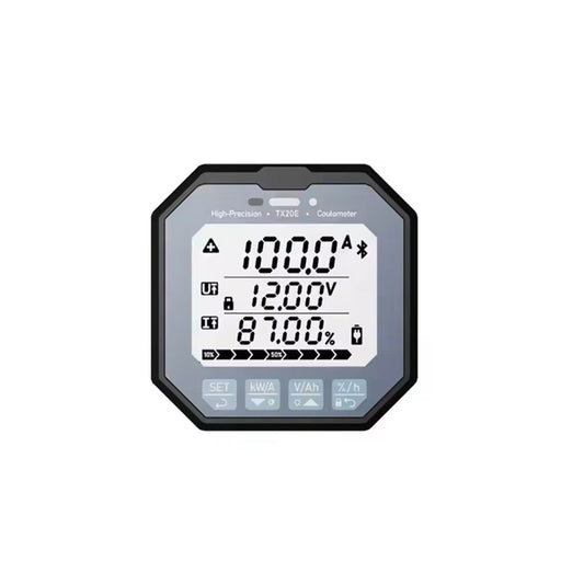 Flex Adventures Battery Monitor | High-Precision 12V/24V Digital Coulomb Meter
