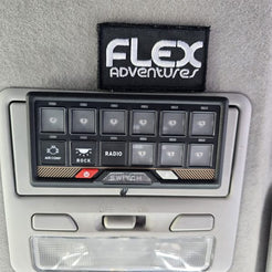 Flex Adventures FLEX 12G Bluetooth Switch Panel | 12-Gang RGB Accessory Controller
