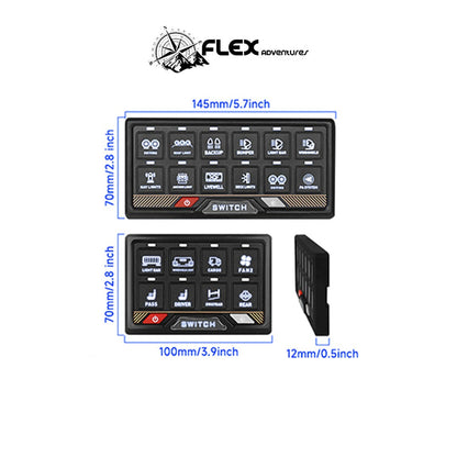 FLEX 12G Accessory Panel with BT