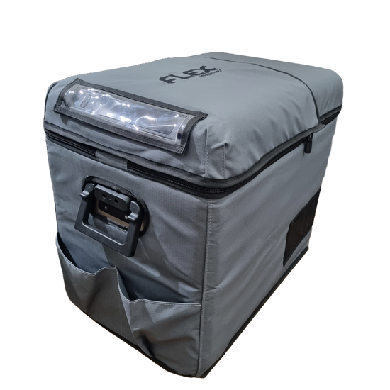 Flex Adventures TA45 Heavy-Duty Protective Fridge Cover | Locally Made | Thermal Insulated | Canvas