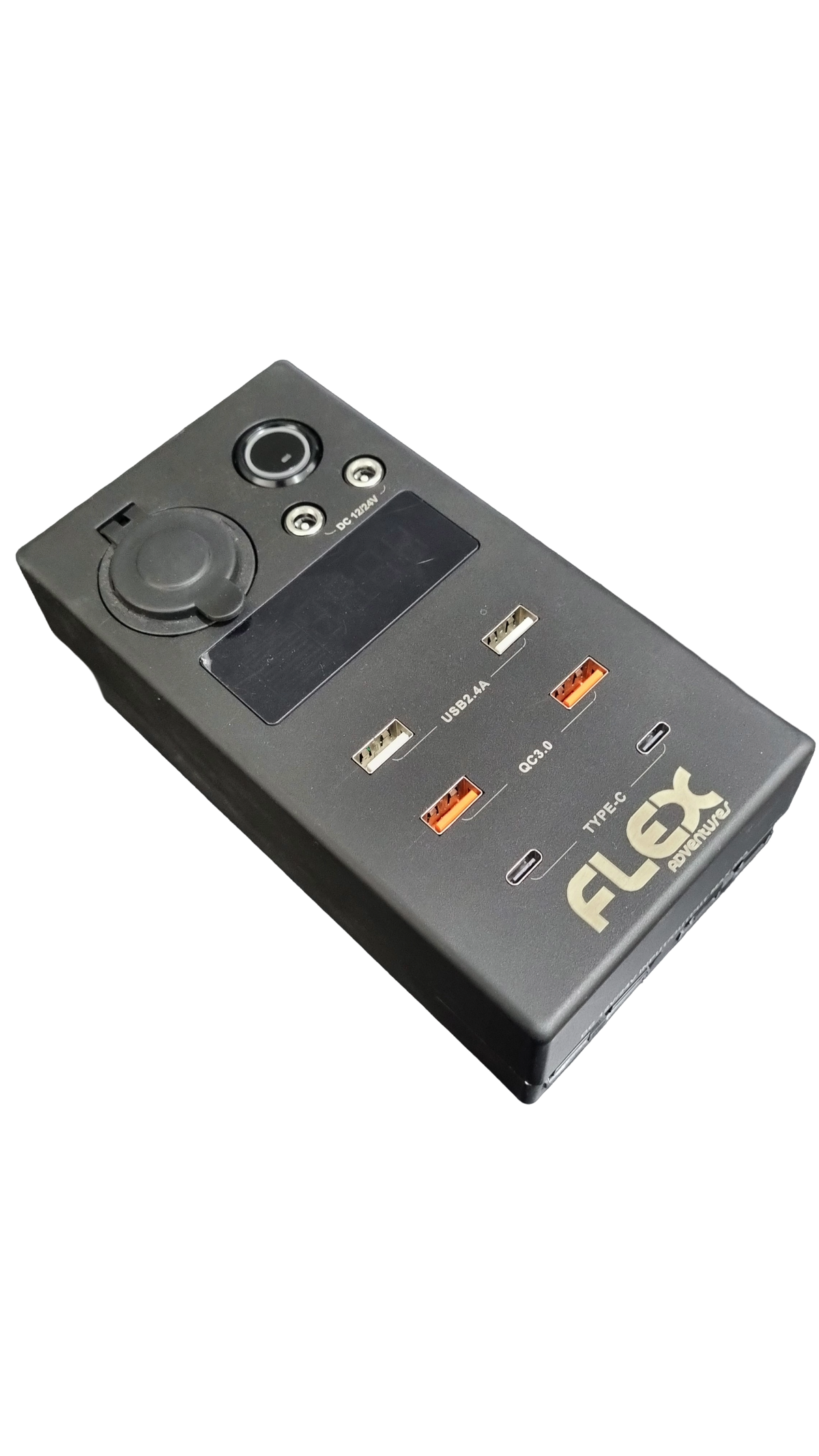 Flex Adventures DC Control Box | 12V/24V Multi-Port Power Distribution System