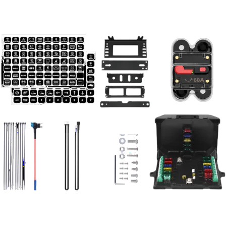 12 Way Wifi Switch Panel with Charging dock