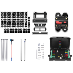 Flex 12G Wireless Switch Panel | 12V/24V 4x4 Accessory Control System (80A, RGB Backlighting, Wireless Range)