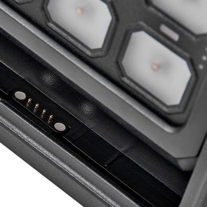 Flex 12G Wireless Switch Panel | 12V/24V 4x4 Accessory Control System (80A, RGB Backlighting, Wireless Range)