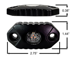 Flex Amber LED Rock Light