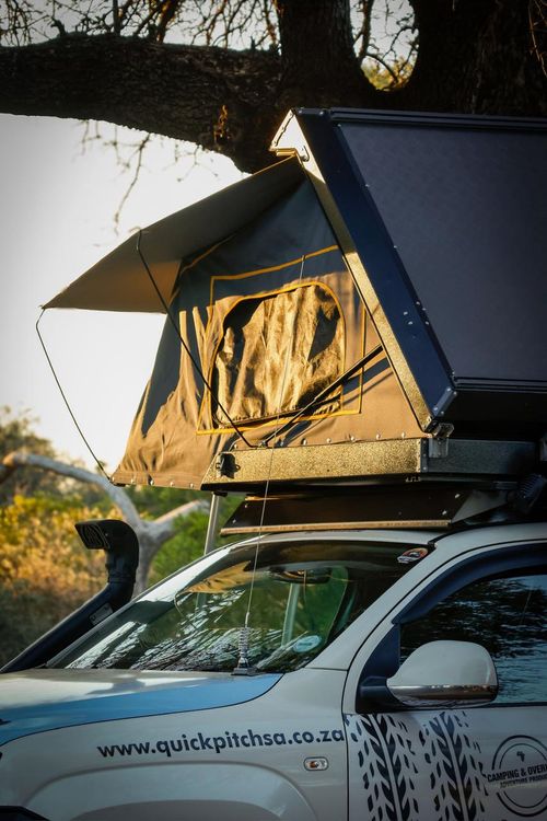 Quick Pitch Nyumba Rooftop Tent – Compact Flip-Out Hard-Shell RTT for 2 Adults