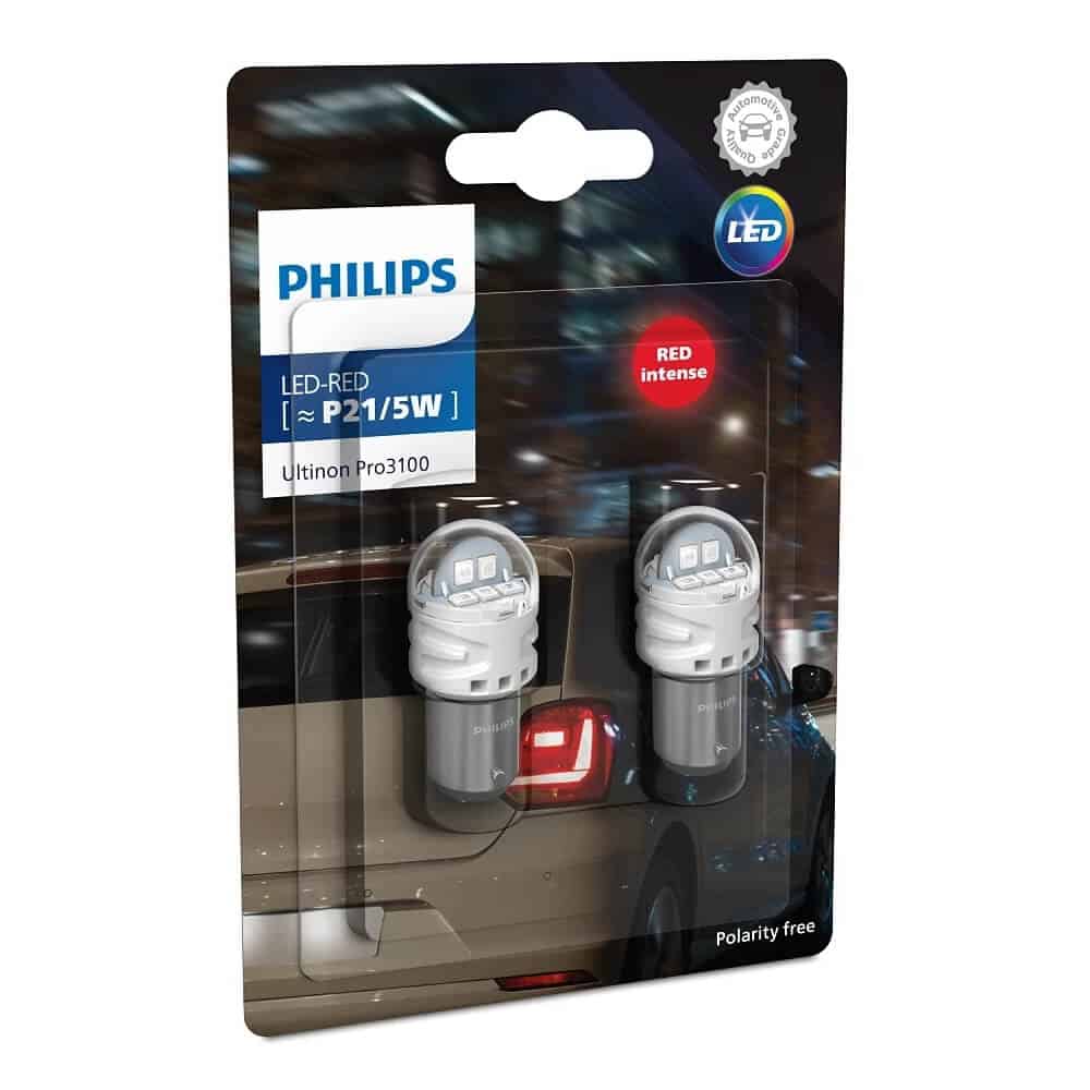 Philips Ultinon Pro3100 SI LED - Red [P21/5W]