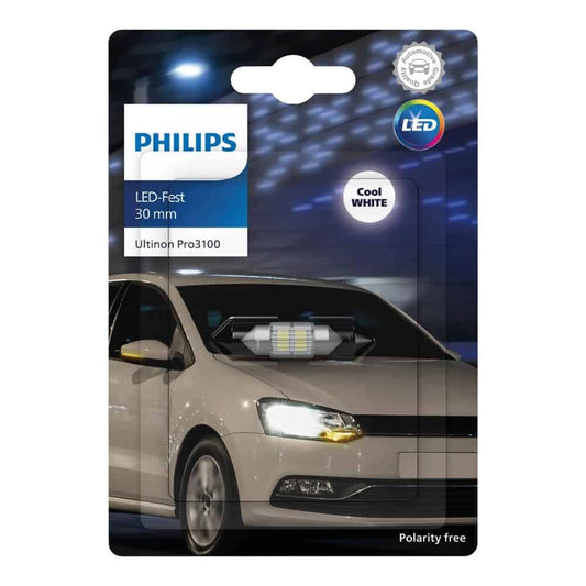 Philips Ultinon Pro3100 SI LED - FEST 30mm [Festoon 30mm]