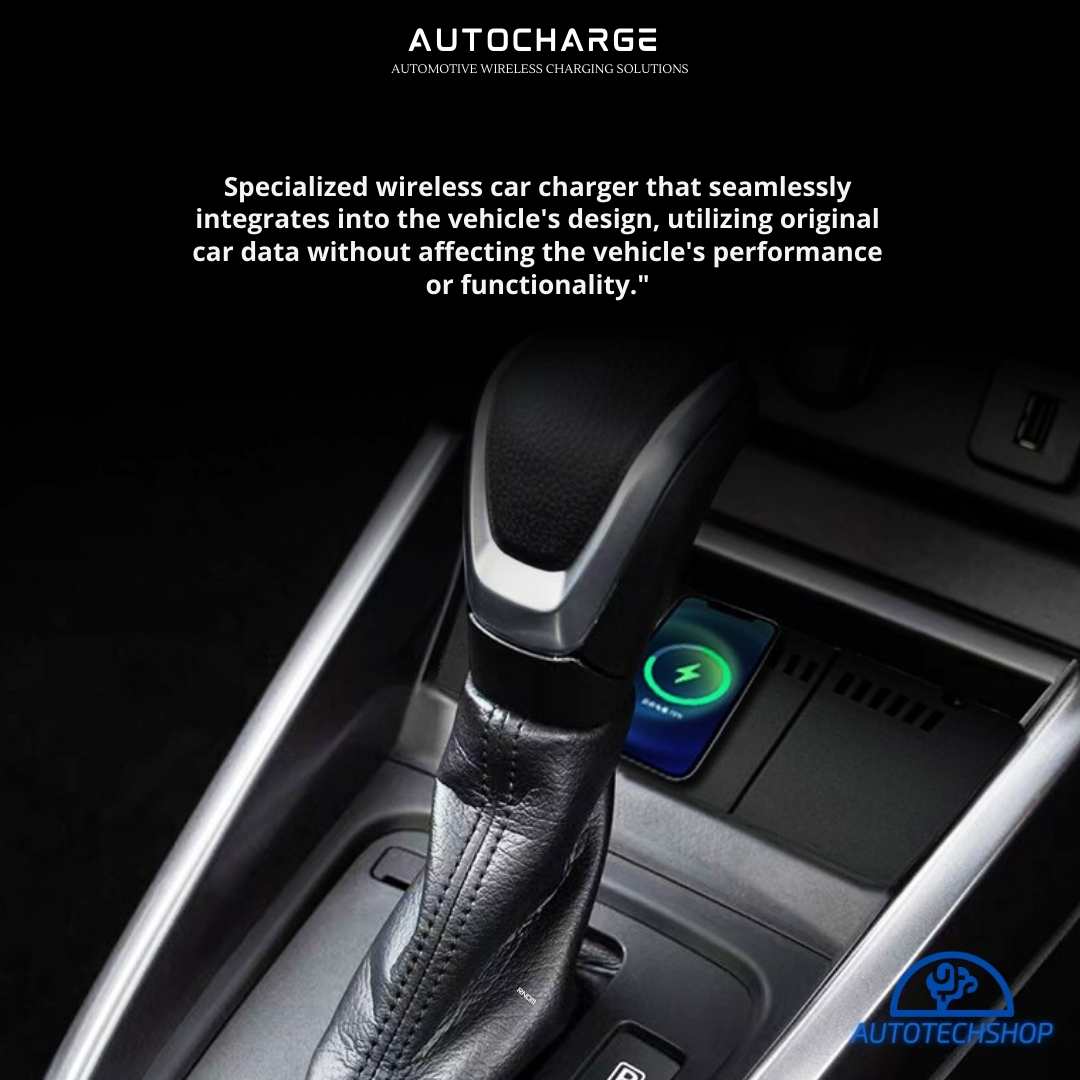Wireless 18W fast charger for Toyota Cross 2021+ (iOS)