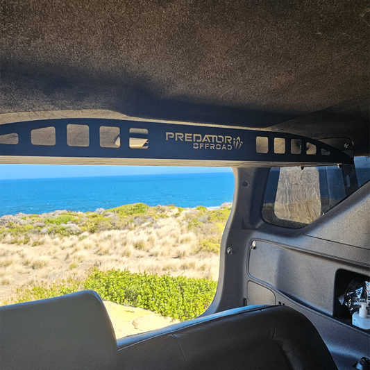 Predator Offroad Toyota Fortuner D4D Interior Rear Molle Rack | No-Drill | Stainless
