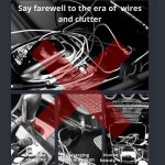 Wireless 18W fast charger for Land Cruiser 300 (iOS)