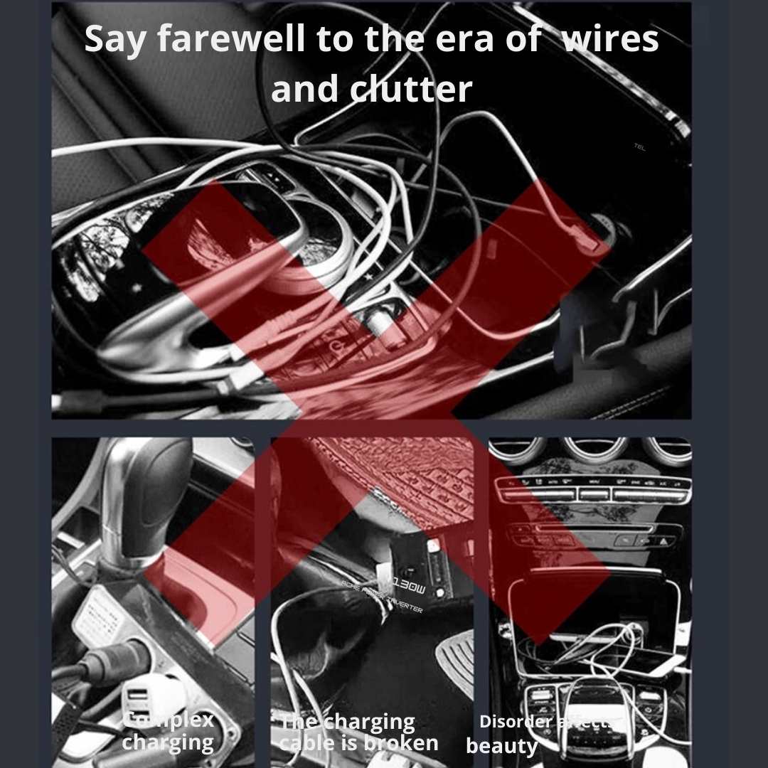 Wireless 18W fast charger for Toyota Fortuner GD6