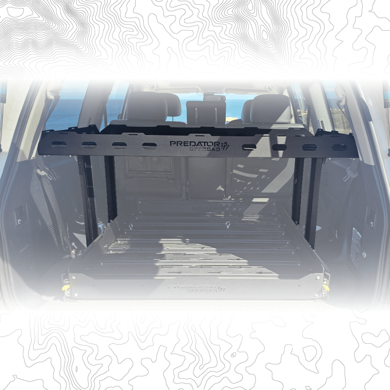 Predator Offroad Toyota Land Cruiser 200 Series Boot Cargo Rack | Full-Extension | No-Drill | 2007–2021