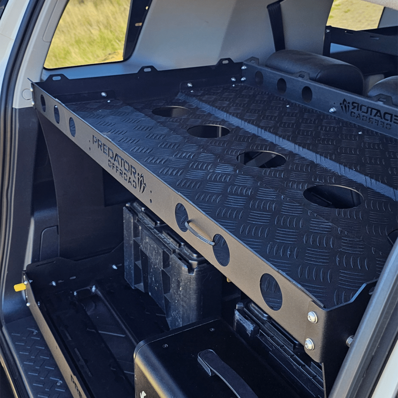 Predator Offroad Toyota FJ Cruiser Boot Cargo Rack | Two-Tier | No-Drill | 3CR12 Stainless