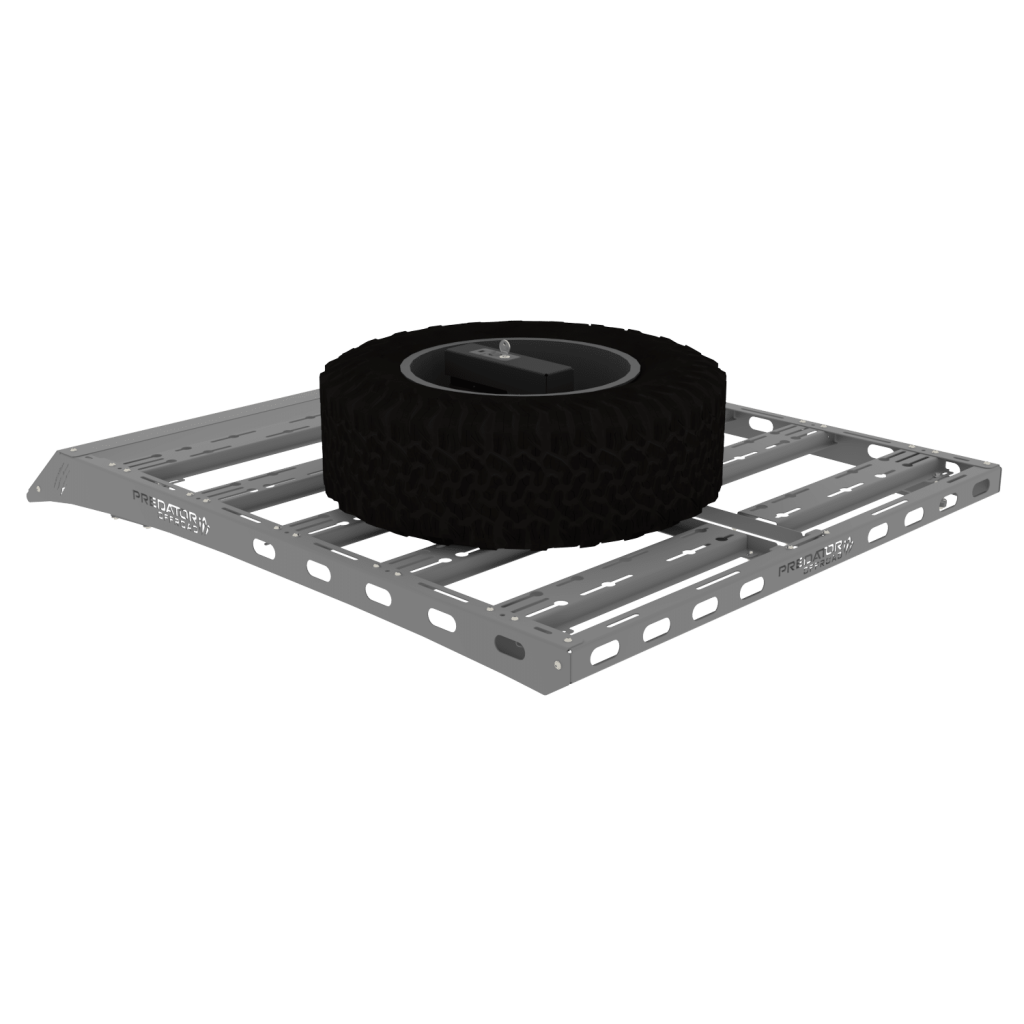 Predator Offroad Spare Wheel Bracket | Lockable | All Tyre Sizes