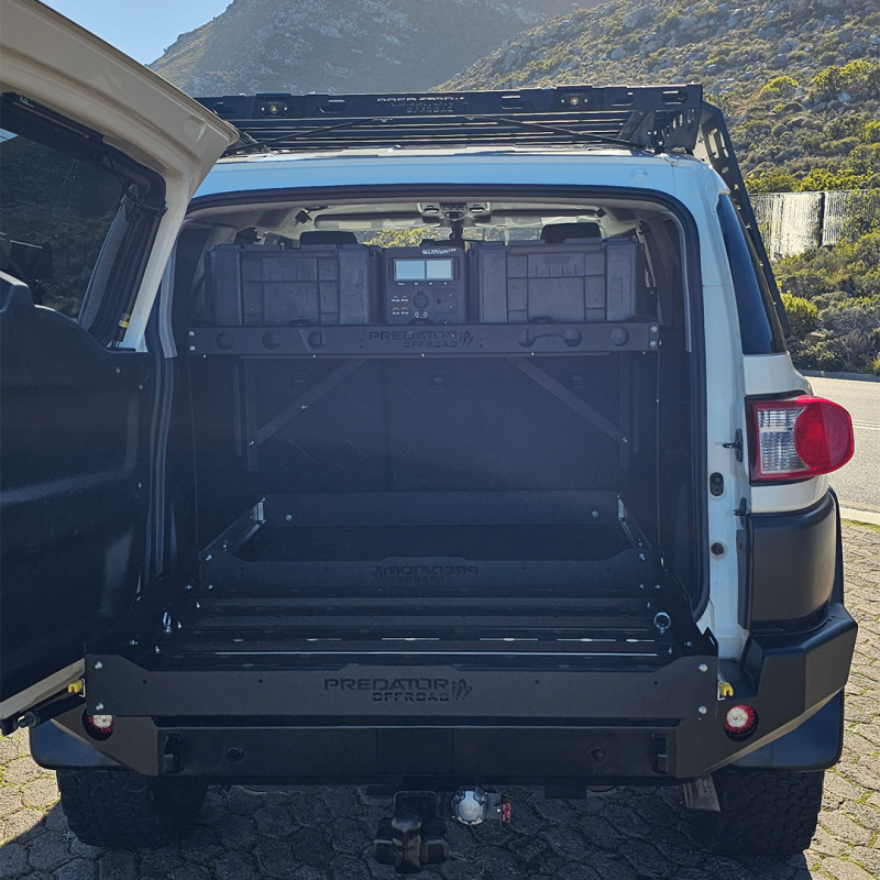 Predator Offroad Toyota FJ Cruiser Boot Slide | Full-Extension | No-Drill | Stainless Steel
