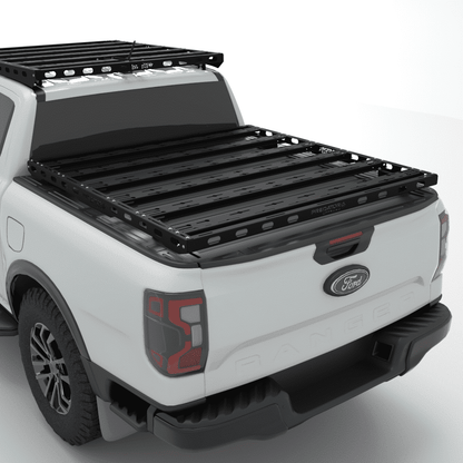 Predator Offroad Ford Ranger T9 Double Cab Bed Rack | 250kg Dynamic | 5 Crossbars | 3CR12 Stainless