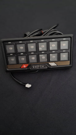 Flex Adventures FLEX 12G Bluetooth Switch Panel | 12-Gang RGB Accessory Controller