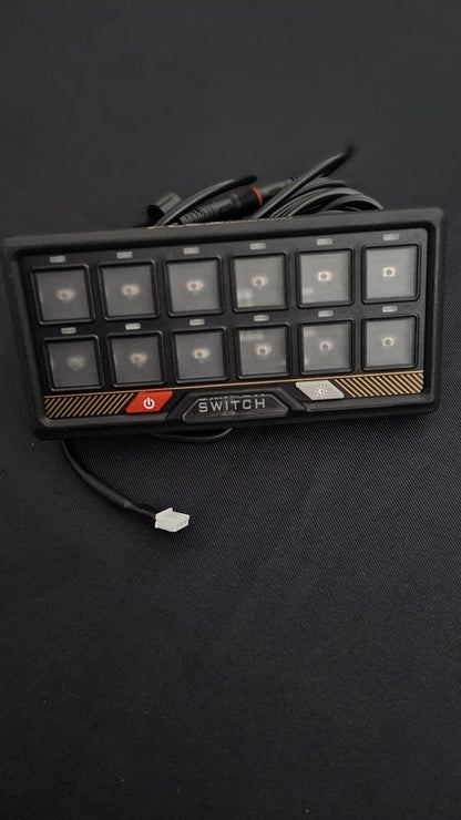 Flex Adventures FLEX 12G Bluetooth Switch Panel | 12-Gang RGB Accessory Controller