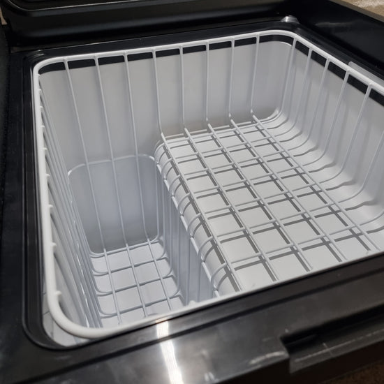 Flex KID75 Dual-Zone Camping Fridge-Freezer (12/24V + AC,Bluetooth App Control)