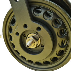 Flex Adventures Retractable Air Reel | 7m x 350 PSI Aluminium Hose Reel for Onboard Compressors