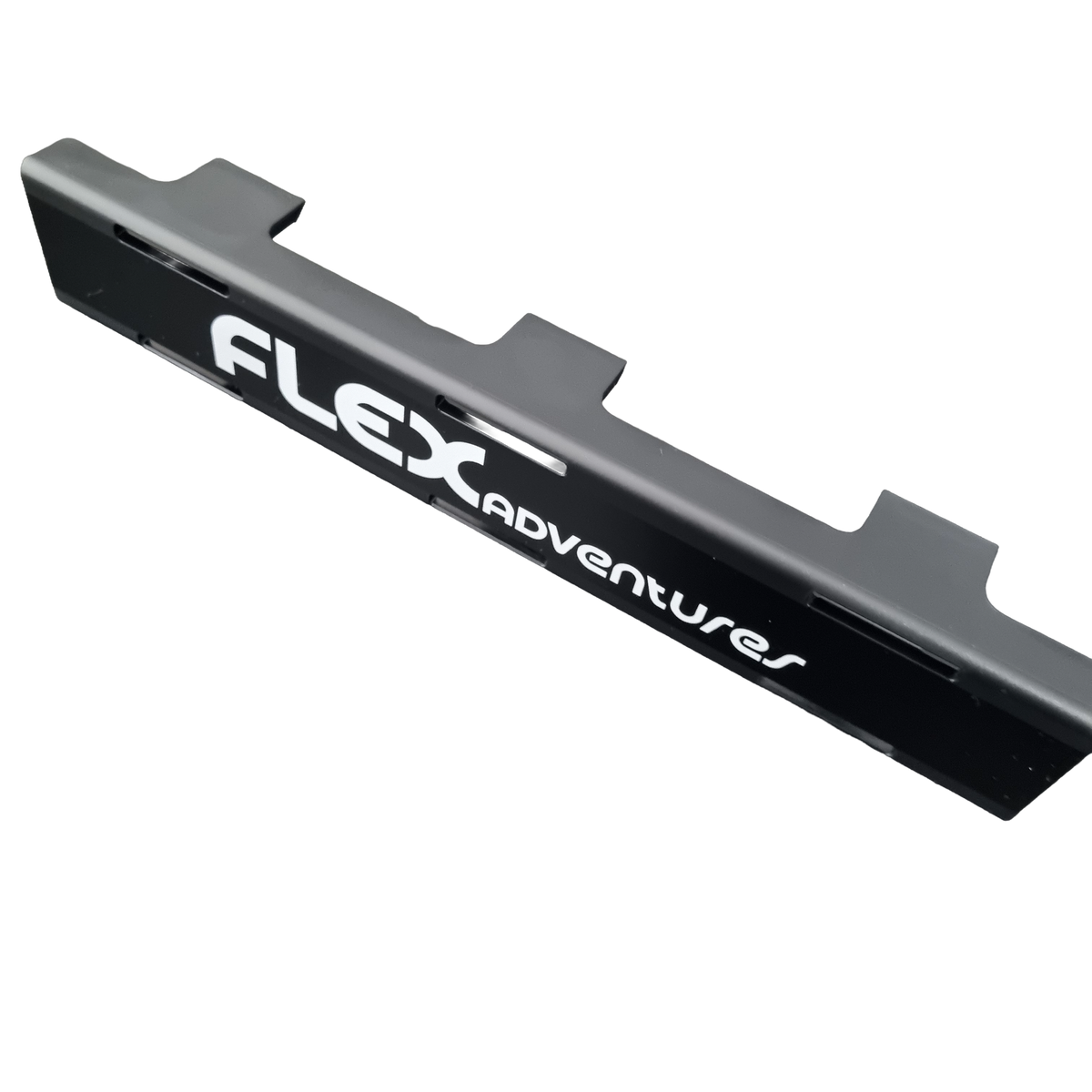 Flex Adventures LED Black Lens Covers 10" | Snap-On | Road Legal | UV & Stone Chip Protection