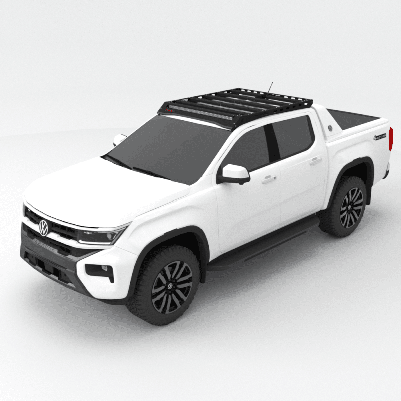 Predator Offroad VW Amarok Gen 2 Double Cab Stealth Roof Rack | 150kg Dynamic | 3CR12 Stainless | 2023+