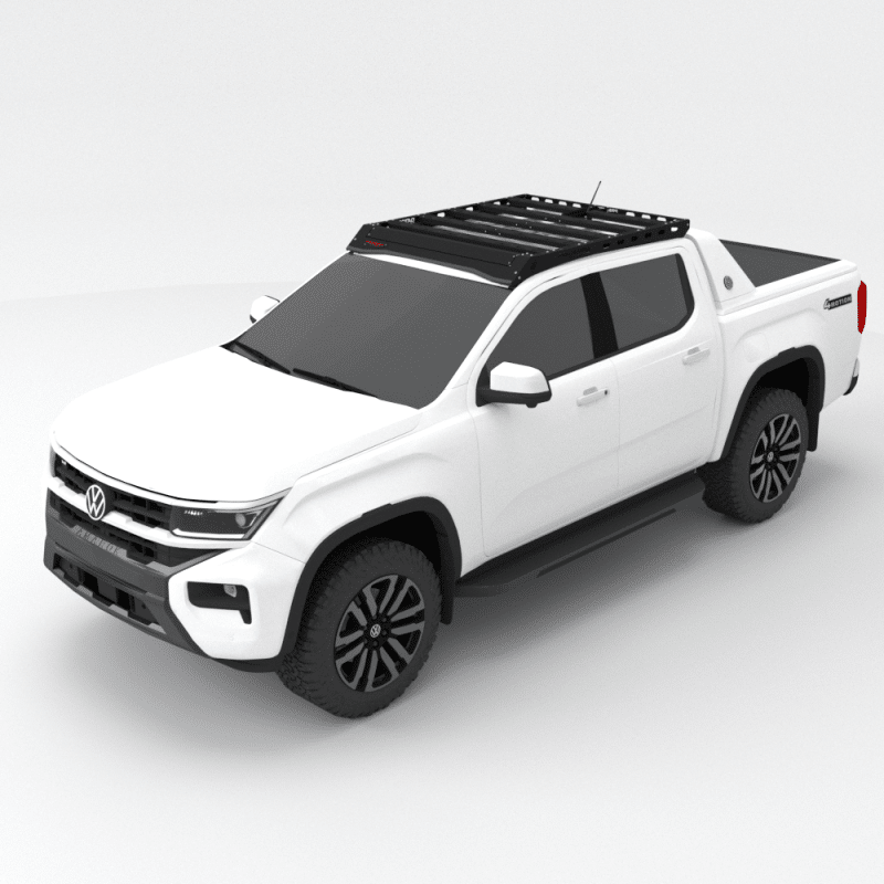 Predator Offroad VW Amarok Gen 2 Double Cab Stealth Roof Rack | 150kg Dynamic | 3CR12 Stainless | 2023+