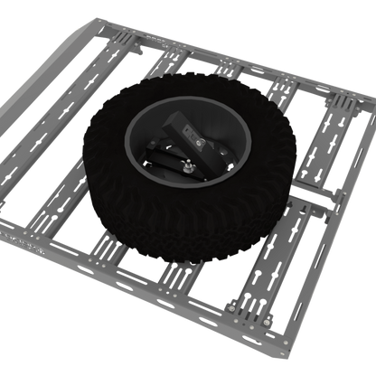 Predator Offroad Spare Wheel Bracket | Lockable | All Tyre Sizes