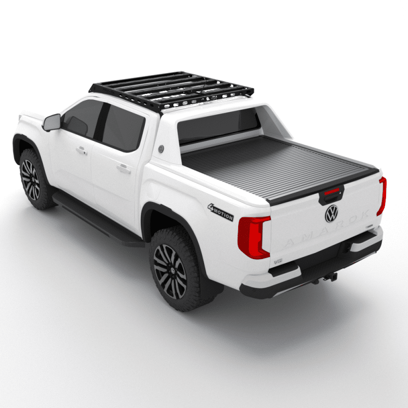 Predator Offroad VW Amarok Gen 2 Double Cab Stealth Roof Rack | 150kg Dynamic | 3CR12 Stainless | 2023+