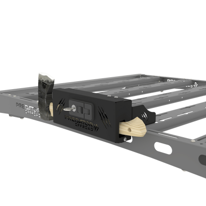 Predator Offroad Spade / Axe Bracket Push Lock | Lockable | 3CR12 Stainless