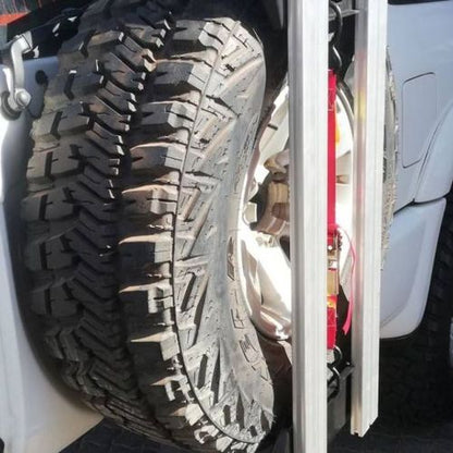 Quick Pitch Spare Wheel Cargo Mount – Turn Your Spare Tyre Into an Accessory Hub
