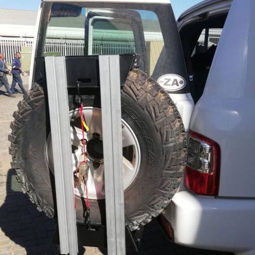 Quick Pitch Spare Wheel Cargo Mount – Turn Your Spare Tyre Into an Accessory Hub