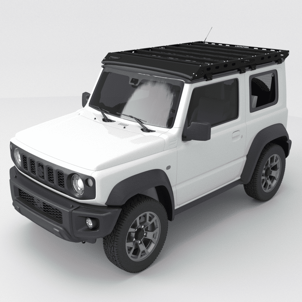 Predator Offroad Suzuki Jimny Gen 4 3-Door SUV Roof Rack | 3CR12 Stainless | 270kg Static | 2018–2025