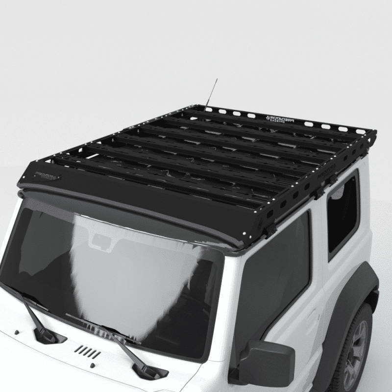 Predator Offroad Suzuki Jimny Gen 4 3-Door SUV Roof Rack | 3CR12 Stainless | 270kg Static | 2018–2025
