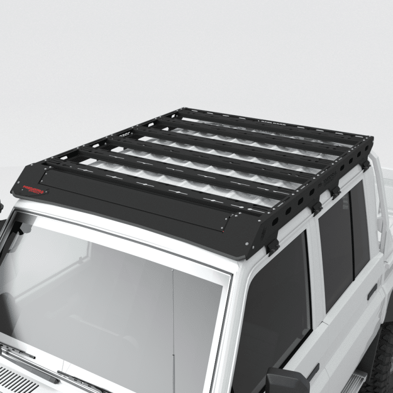 Predator Offroad Toyota Land Cruiser 79 Series Double Cab Roof Rack | 3CR12 Stainless | 270kg Static | 2008–2025