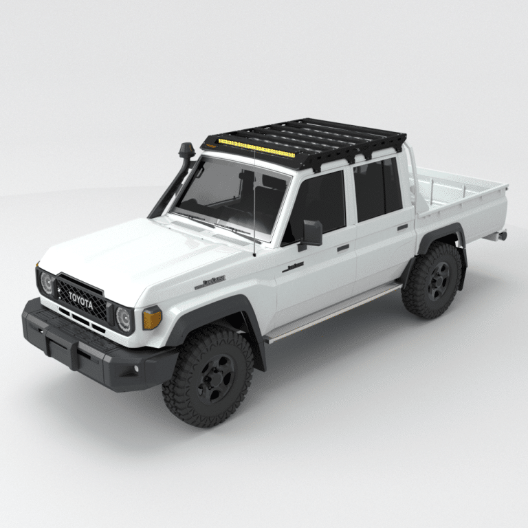 Predator Offroad Toyota Land Cruiser 79 Series Double Cab Roof Rack | 3CR12 Stainless | 270kg Static | 2008–2025