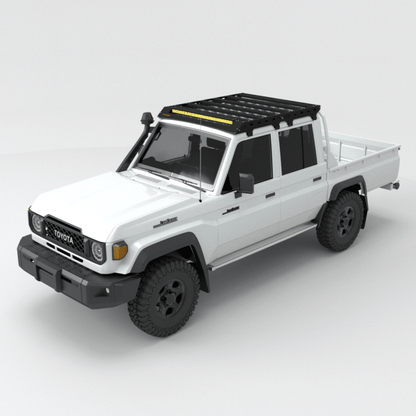 Predator Offroad Toyota Land Cruiser 79 Series Double Cab Roof Rack | 3CR12 Stainless | 270kg Static | 2008–2025