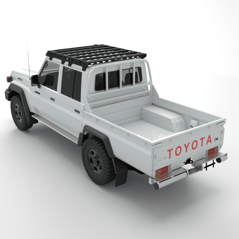 Predator Offroad Toyota Land Cruiser 79 Series Double Cab Roof Rack | 3CR12 Stainless | 270kg Static | 2008–2025
