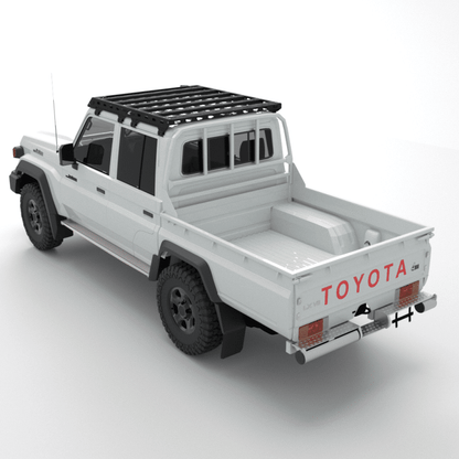 Predator Offroad Toyota Land Cruiser 79 Series Double Cab Roof Rack | 3CR12 Stainless | 270kg Static | 2008–2025