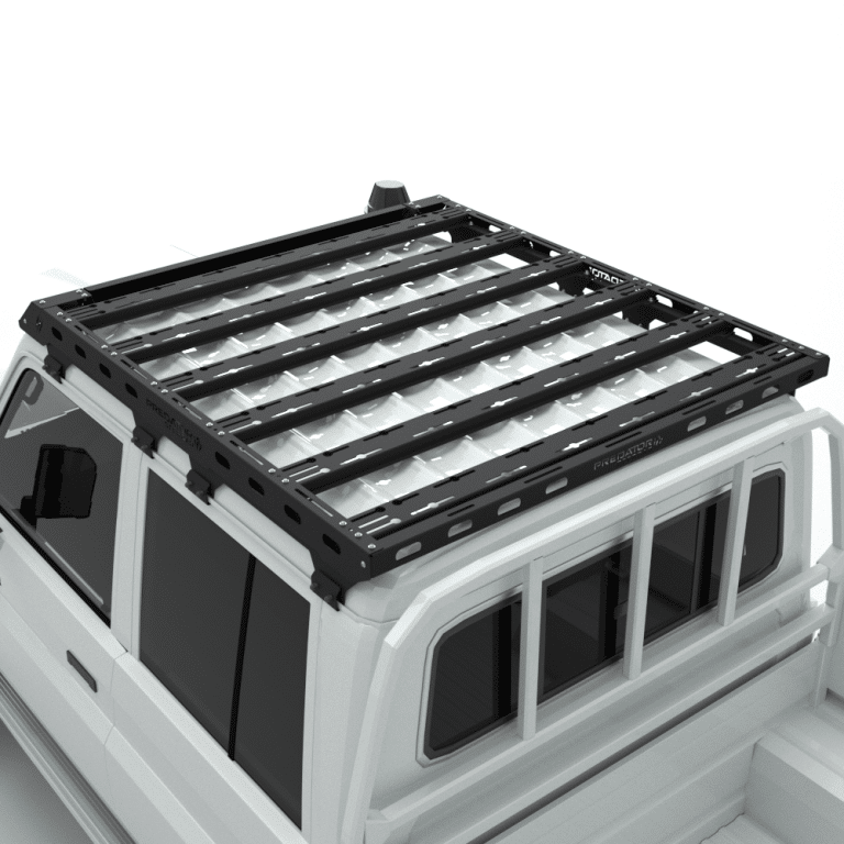 Predator Offroad Toyota Land Cruiser 79 Series Double Cab Roof Rack | 3CR12 Stainless | 270kg Static | 2008–2025