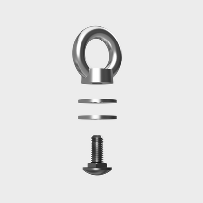 Predator Offroad Tie Down Eye-Nut M8 with Bolt Kit | Set of 10 | Stainless Steel