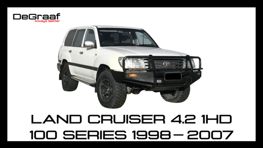 DeGraaf 76mm Stainless Steel Performance Exhaust | Toyota Land Cruiser 100 Series 4.2 1HD-FTE (1998–2007)