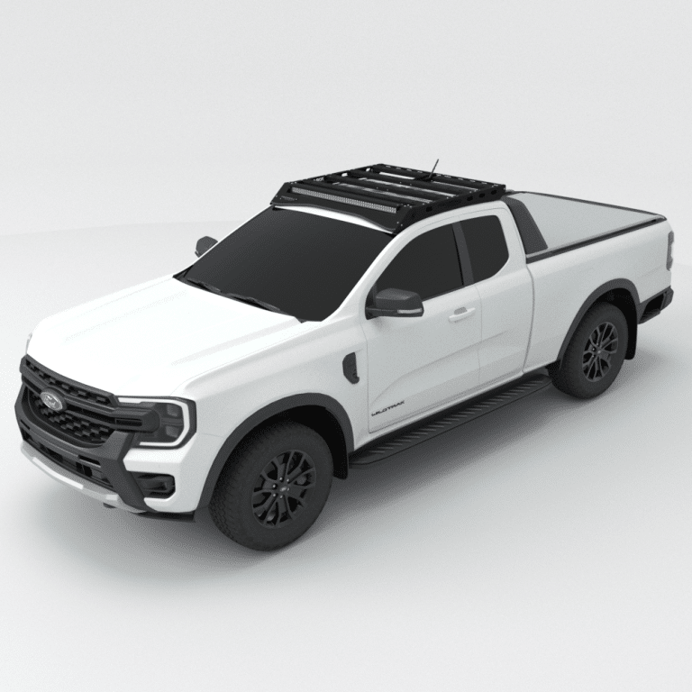 Predator Offroad Ford Ranger T6–T8 Extra Cab Roof Rack | 3CR12 Stainless | 270kg Static | 2011–2022