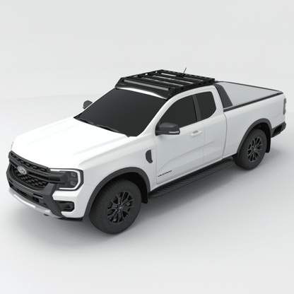 Predator Offroad Ford Ranger T6–T8 Extra Cab Roof Rack | 3CR12 Stainless | 270kg Static | 2011–2022