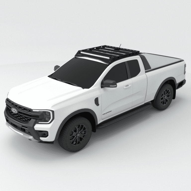 Predator Offroad Ford Ranger T6–T8 Extra Cab Roof Rack | 3CR12 Stainless | 270kg Static | 2011–2022