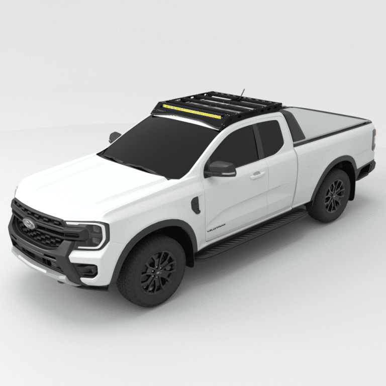Predator Offroad Ford Ranger T6–T8 Extra Cab Roof Rack | 3CR12 Stainless | 270kg Static | 2011–2022